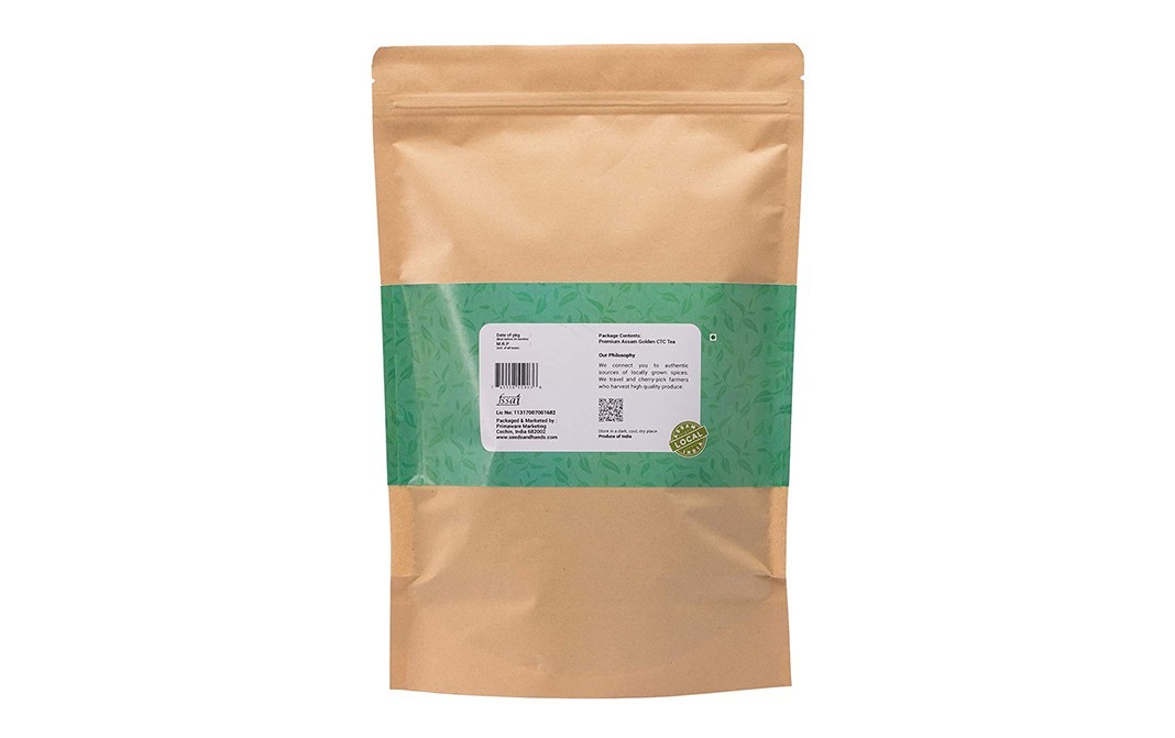 Seeds And Hands Golden CTC Tea    Pack  1 kilogram